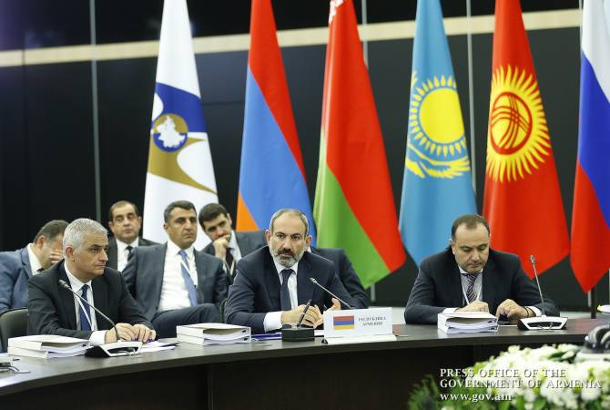 الاتفاقات التي تم التوصل إليها بدورة المجلس الحكومي الدولي للاتحاد الأوراسي توفّر الظروف اللازمة 
لنشاط الهيكل- رئيس الوزراء الأرميني نيكول باشينيان-