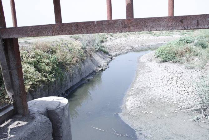 Ստորերկրյա ջրերի նվազման արդյունքում Արմավիրի հինգ համայնքներում ոռոգումը 
խիստ 
վտանգված է