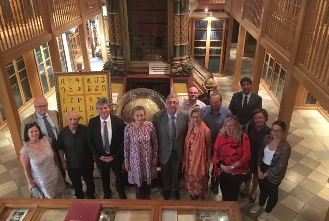 Ավստրիայի ԱԳՆ ներկայացուցիչներն այցելել են Վիեննայի Մխիթարյան միաբանություն