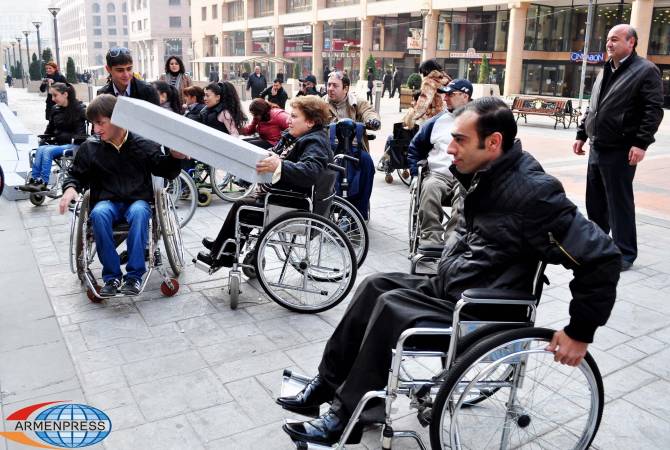 188.000 disabled people registered in Armenia