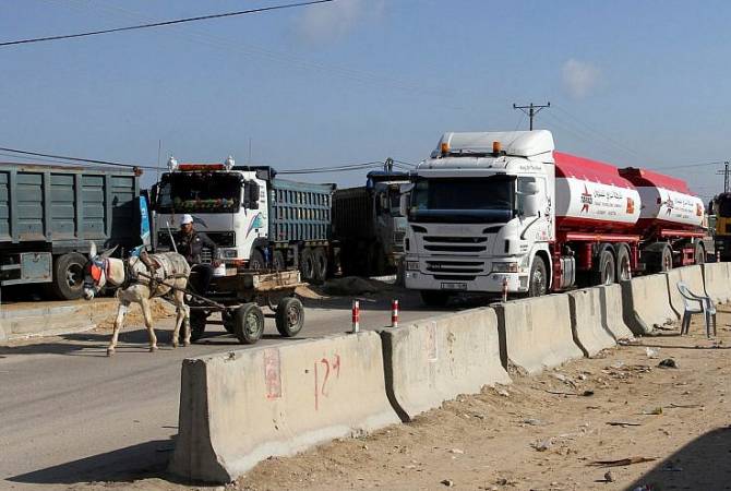 Israel halts fuel and gas shipments to Gaza Strip