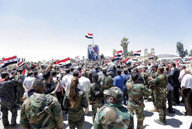 Армия Сирии установила контроль над тремя провинциями на юго-востоке страны