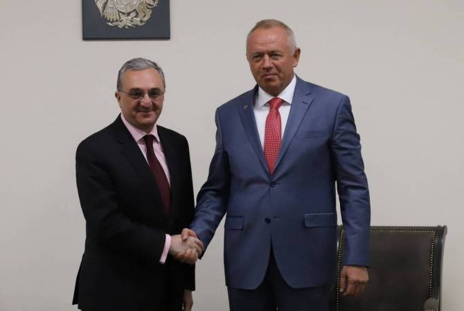 Министр ИД Армении и замминистра обороны РФ обсудили вопросы сотрудничества в 
военной области