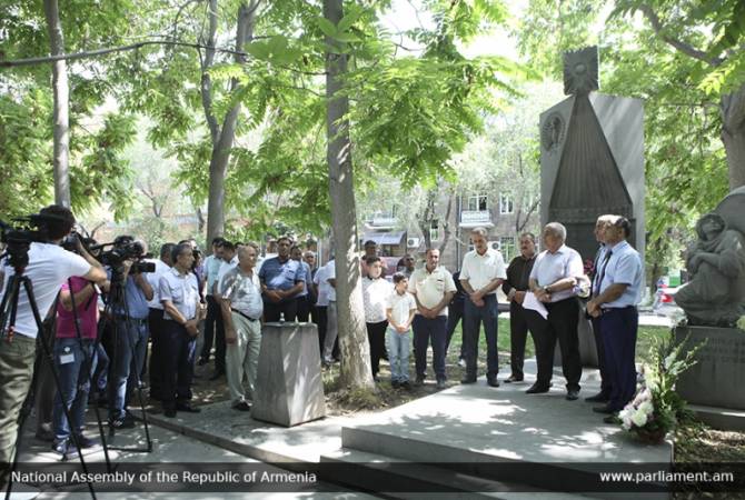 Председатель НС Ара Баблоян направил послание к четвертой годовщине геноцида 
езидов