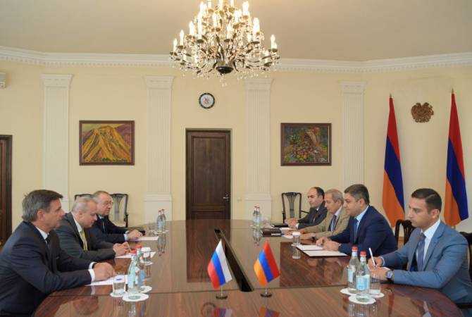 Armenia key strategic partner for Russia: NSS chief holds meeting with Russian Ambassador