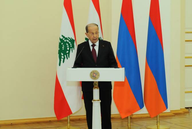 Lebanese President to arrive in Armenia in autumn