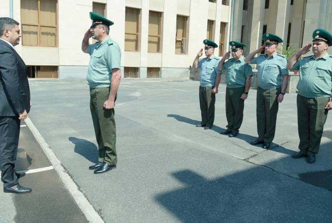 National Security Service chief visits NSS Border Troops Administrative Complex