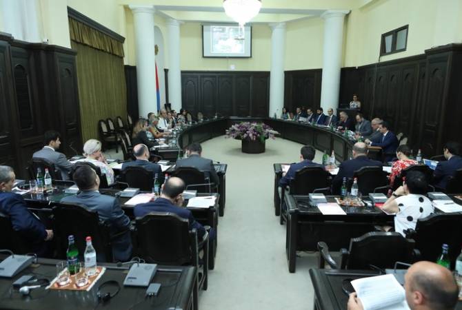 Կառավարությունում տեղի է ունեցել քննարկում ԱՄՆ ՄԶԳ կողմից Հայաստանում 
իրականացվող ծրագրերի վերաբերյալ