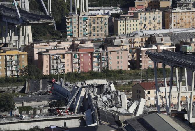 СМИ: число погибших из-за обрушения моста в Генуе увеличилось до 38
