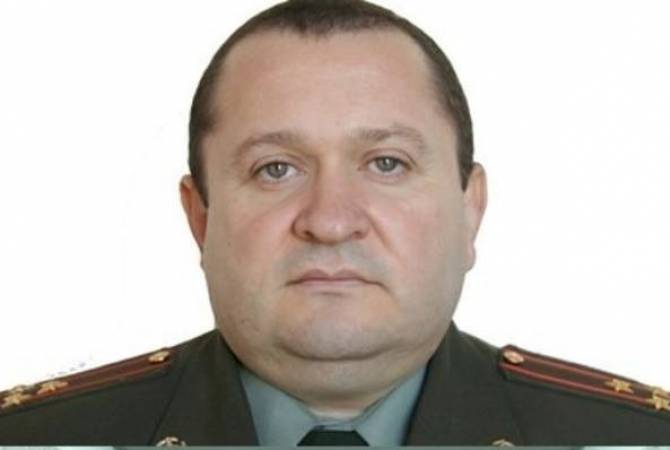 Указом  президента  Армении Норайр Йолчян освобожден от должности начальника по тылу ВС