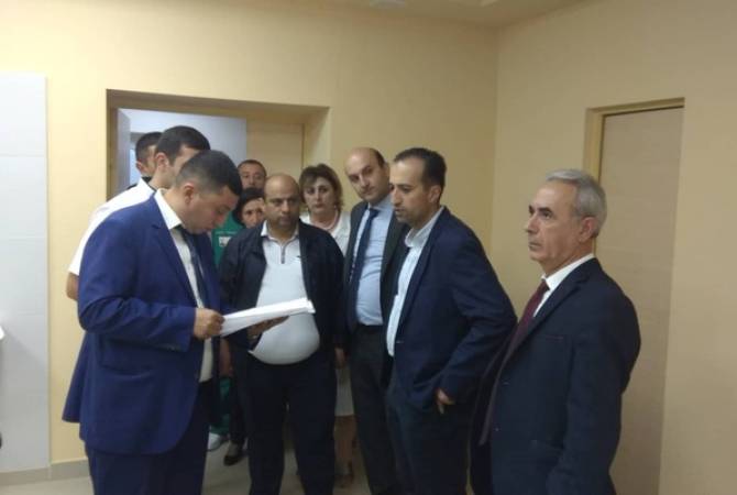 Healthcare minister pays working visit to Tavush province