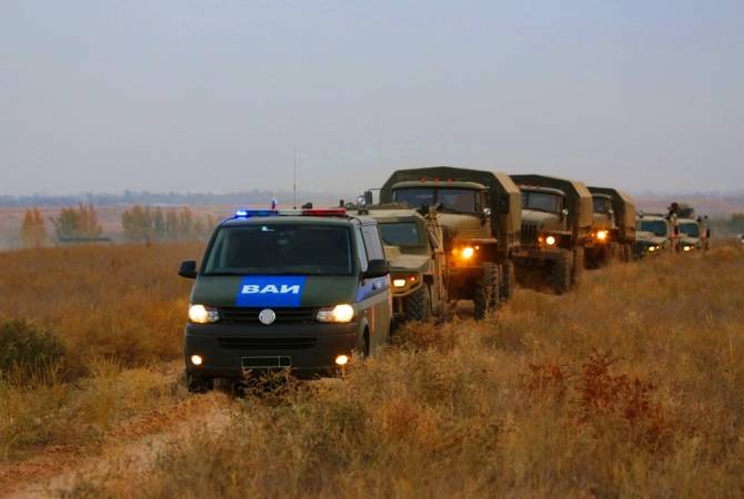 Հայաստանում ռուսական ռազմաբազայի նյութատեխնիկական ահահովման 
ստորաբաժանումները ուսումնական վարժանքներ են անցկացրել 