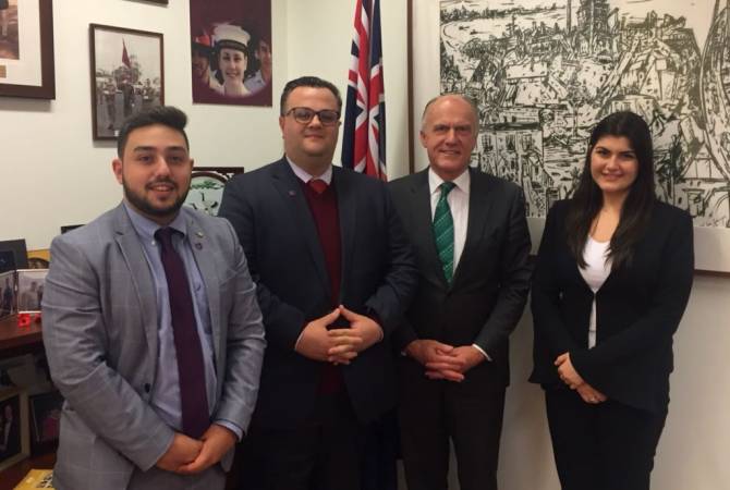 Australian Senator Eric Abetz calls on recognizing Armenian Genocide