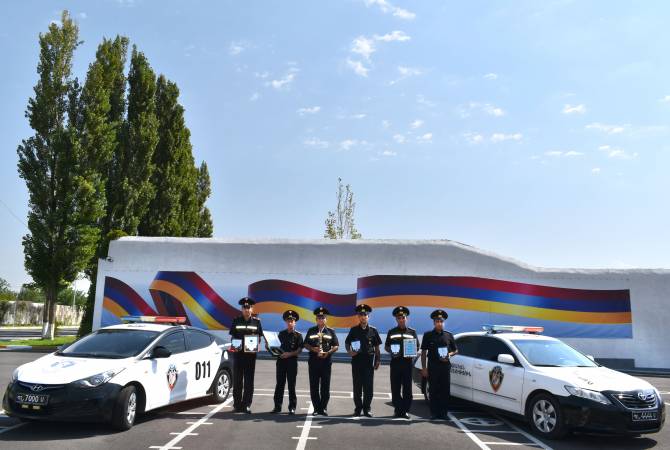 Ռազմական ոստիկանության «Ճանապարհային պարեկ» խումբը «Համաբանակային 
խաղեր-2018» մրցույթից վերադարձել է գավաթով և պատվոգրերով