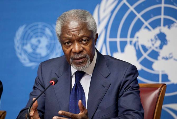 Kofi Annan, former UN chief, dies at 80