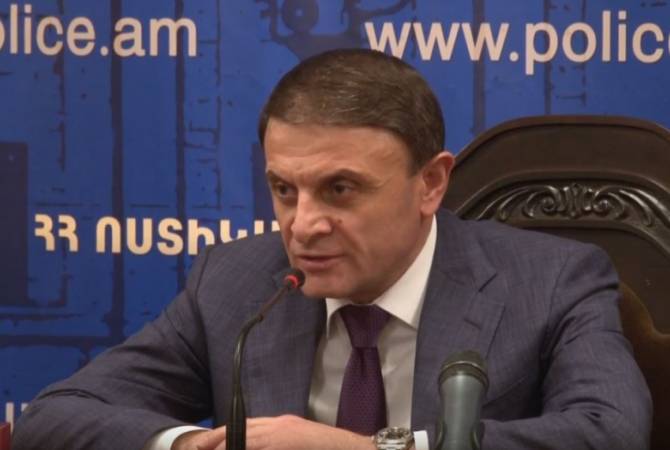 Валерий  Осипян провел совещание с членами коллегии и руководства полиции РА