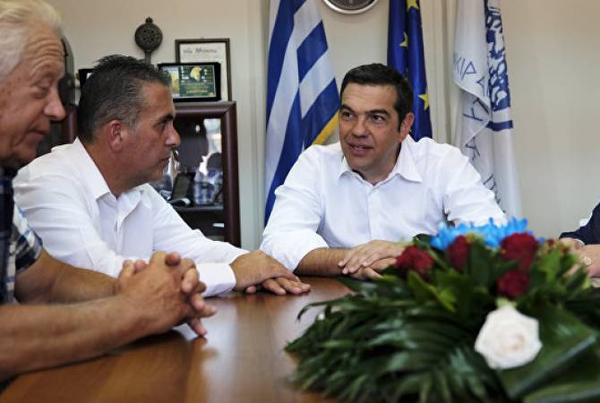 PM Alexis Tsipras announces end of Greek debt crisis