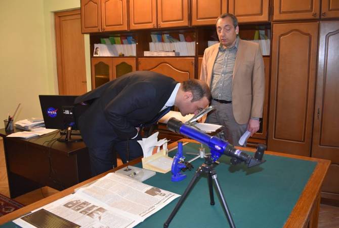 Secretary of Security Council visits Byurakan Observatory