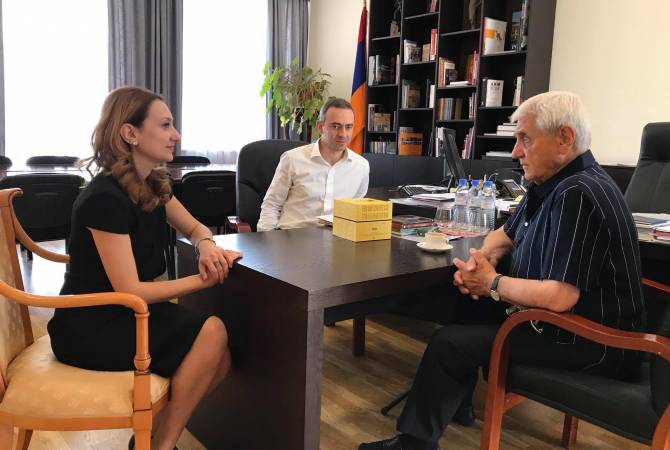 Дживан Гаспарян обсудил с министром культуры Лилит Макунц детали юбилейного 
концерта
