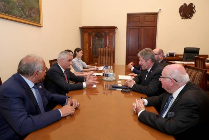 Armenian Deputy PM receives Deputy Director General of Israel’s Foreign Ministry