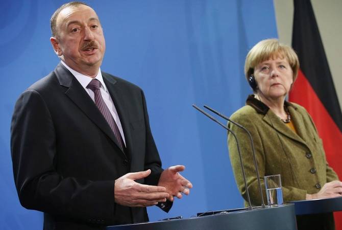Меркель и Алиев обсудили карабахское  урегулирование