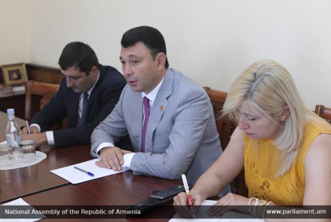 Ready to support initiatives aimed at preserving Christian values and traditional family – Vice 
Speaker Sharmazanov