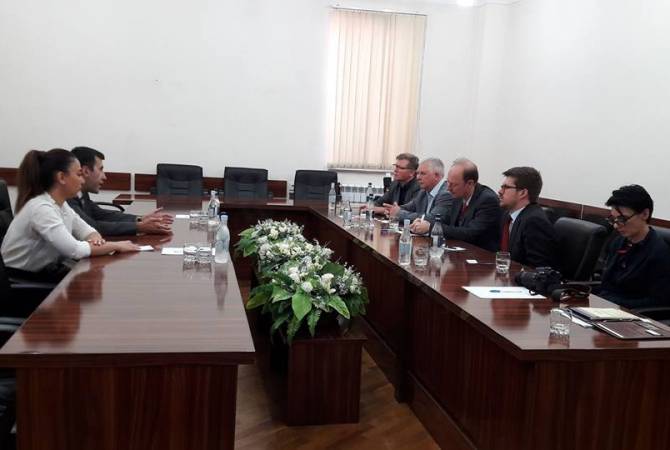 Ombudsman of Artsakh receives delegation led by MEP Martin Sonneborn