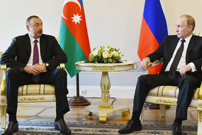 Алиев обсудит с Путиным Нагорно-карабахский  конфликт