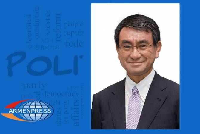 ‘My visit will serve as a milestone for stronger relations between Japan and Armenia’ – foreign 
minister Taro Kono
