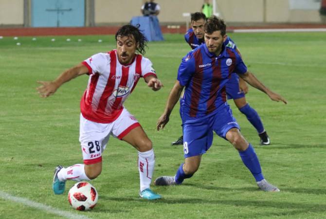 Ованес Амбарцумян отметил дебют в чемпионате Кипра голом и голевой передачей 