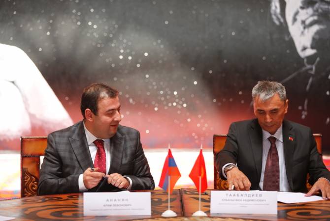 ARMENPRESS signs cooperation agreement with Kyrgyzstan’s national news agency 