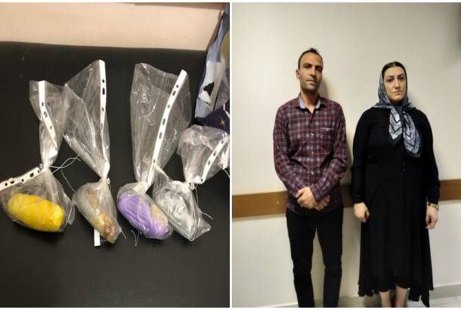 Two Iranians busted carrying body-packed heroin during attempted border-crossing into 
Georgia 