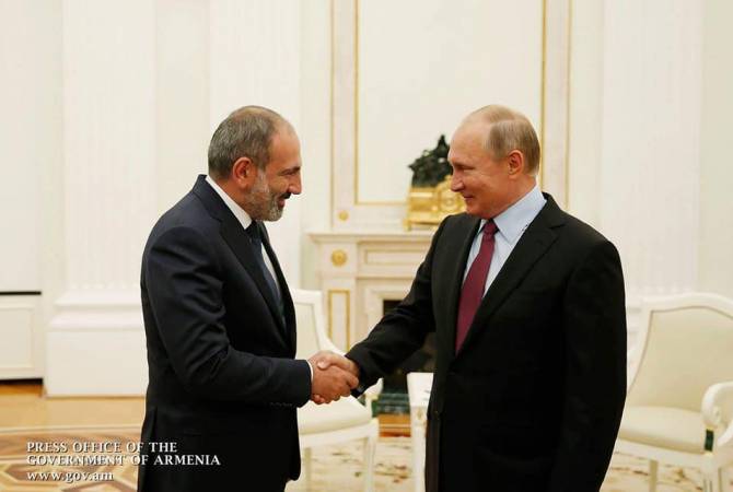 على عكس التشاؤم المتداول علاقاتنا تتطور بشكل حيوي وهدفنا هو فتح الإمكانات الكاملة لعلاقاتنا- 
رئيس وزراء أرمينيا نبكول باشينيان بلقاءه مع الرئيس الروسي فلاديمير بوتين في موسكو-