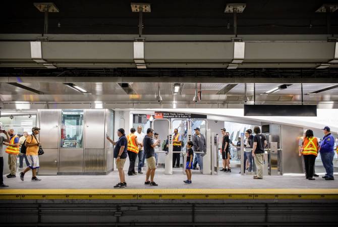 Նյու Յորքում բացվել է մետրոյի՝ 2001 թվականի սեպտեմբերի 11-ին ավերված կայարանը 
