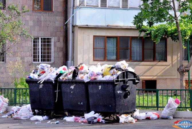 Yerevan waste disposal company again fined by City Hall 