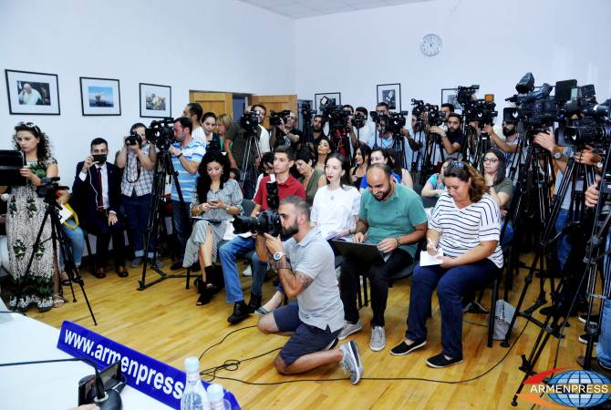 В конференц-зале «Арменпресс» состоится пресс-конференция, посвященная учениям 
«Шант-2018» 