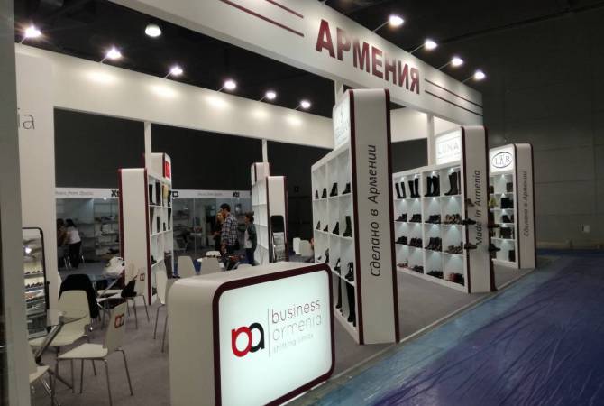 Armenian footwear manufacturers participate in Moscow int’l expo