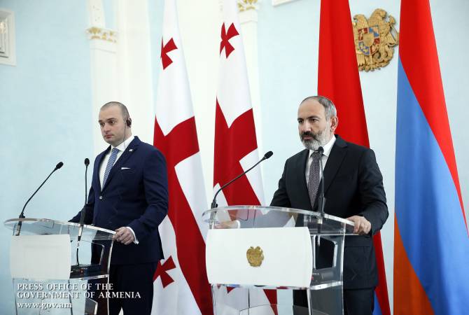 Armenian, Georgian PMs sum up results of meeting