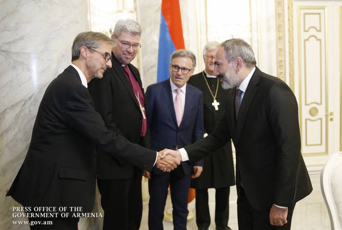 Le Premier ministre a reçu la délégation du Conseil des Eglises protestantes allemandes