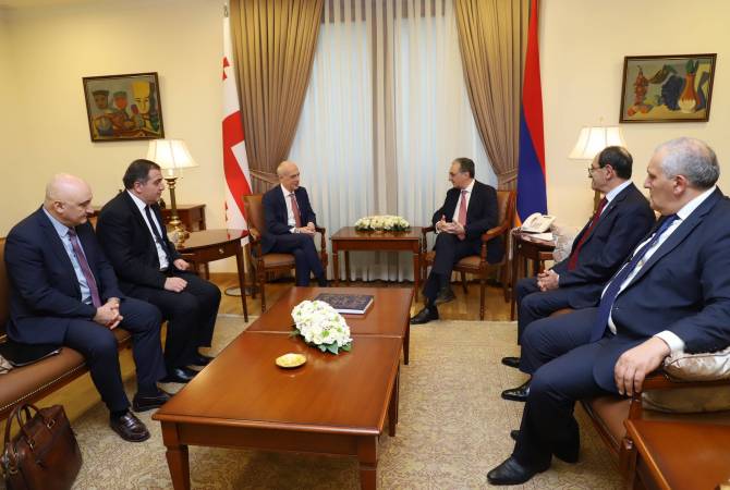 Состоялась встреча глав МИД Армении и Грузии