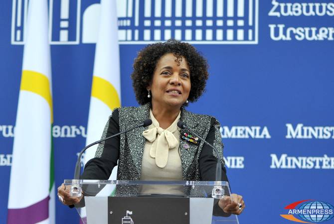 ‘We are very happy and joyous that Armenia is hosting La Francophonie summit’, says Secretary 
General Michaelle Jean 