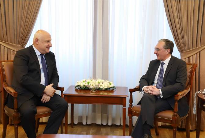 FM Mnatsakanyan receives President of OSCE Parliamentary Assembly Giorgi Tsereteli