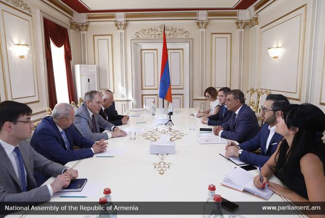 Спикер НС Армении принял делегацию Госдумы РФ

