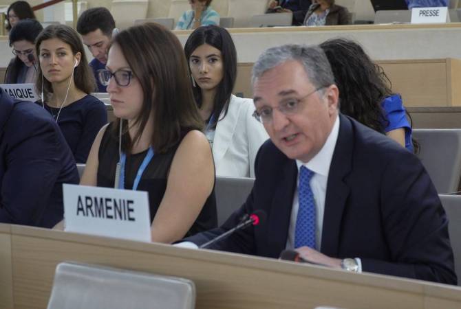  Crimes committed during military aggression of Azerbaijan against Nagorno Karabakh in April 
2016 reinforce the validity of the exercise of the right to self-determination – FM Mnatsakanyan