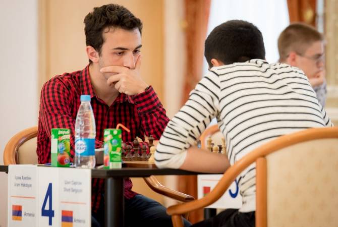 Арам Акопян – на втором месте в чемпионате мира по шахматам среди юношей