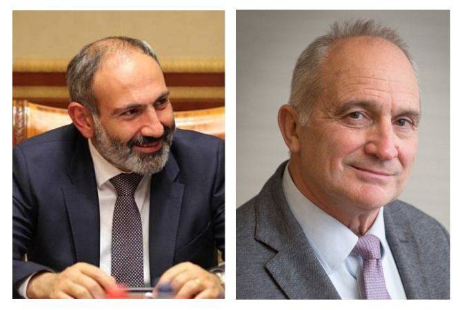 Armenian PM, Lydian International officials meet in Paris 