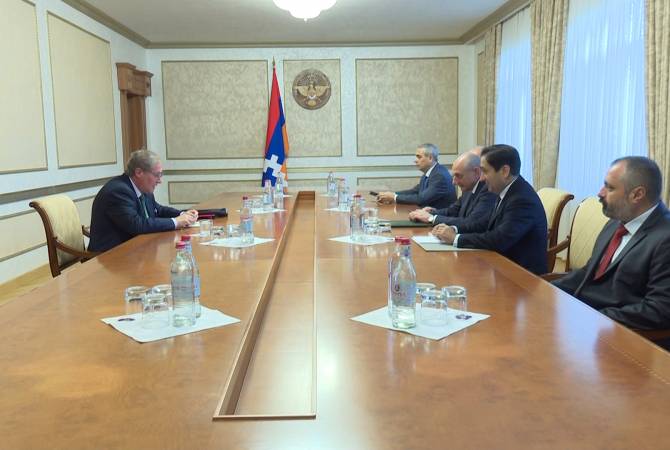 Artsakh president holds meeting with French Senate’s France-Armenia Friendship Group chair