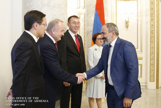 Վարչապետն ընդունել է ԵԱՏՄ պետությունների Կենտրոնական բանկերի 
նախագահներին

