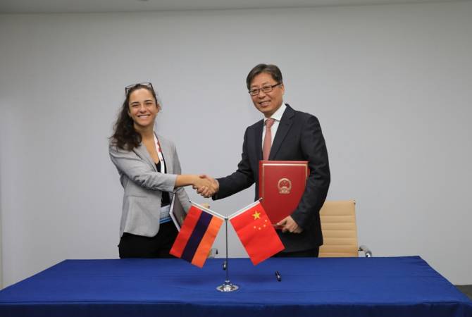 Armenia, China sign air communication agreement 
