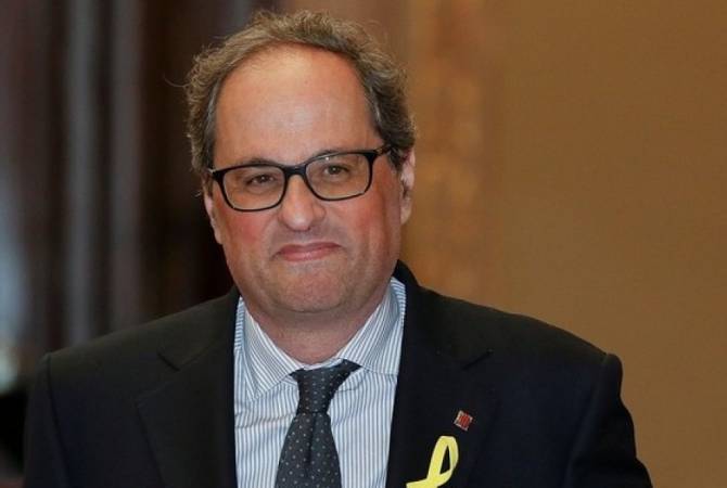 Глава Каталонии выступил за проведение референдума о самоопределении